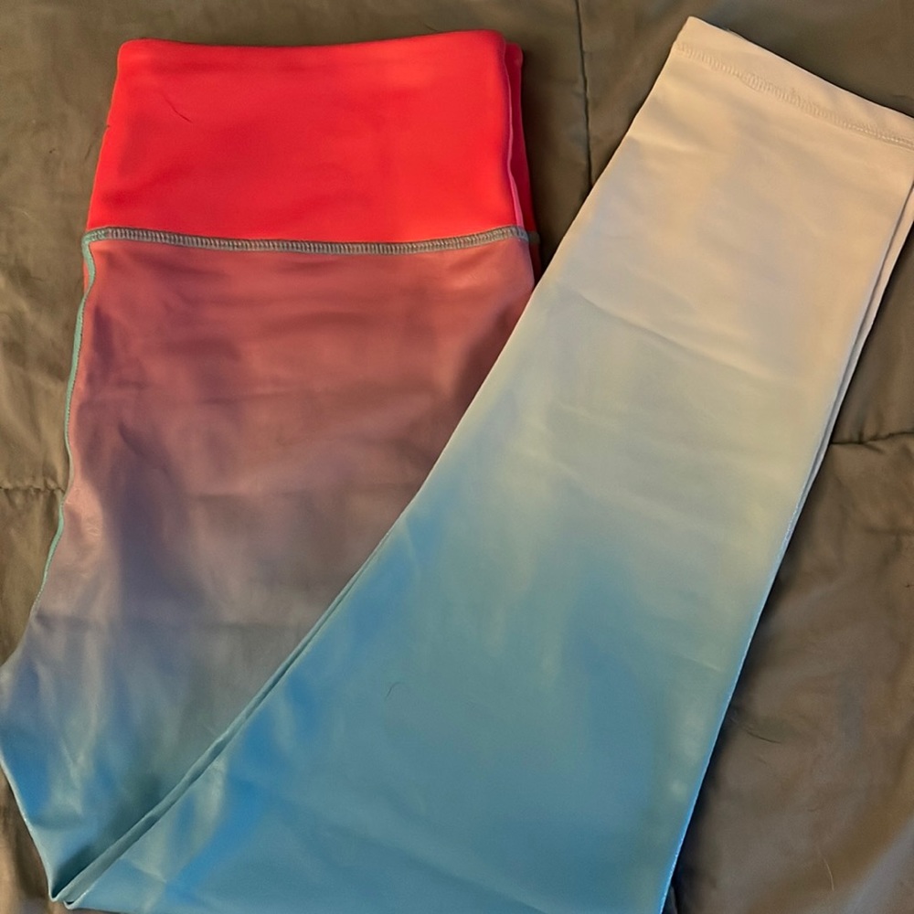 Zyia Active Firecracker leggings 14/16